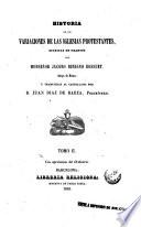 Historia de los variaciones de las iglesias protestantes escritas en francés, 2