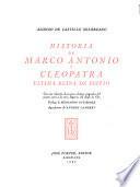 Historia de Marco Antonio y Cleopatra, última reina de Egipto