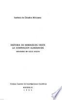 Historia de Marruecos hasta la dominación almoravide