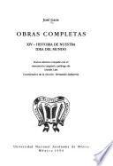Historia de nuestra idea del mundo