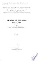 Historia de Pergamino hasta 1895