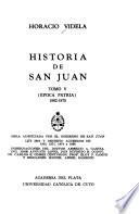 Historia de San Juan: Época patria, 1862-1875