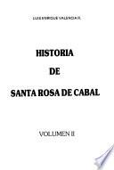Historia de Santa Rosa de Cabal