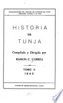 Historia de Tunja