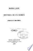 Historia de un crimen