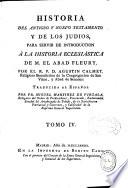 Historia del Antiguo y Nuevo Testamento y de los judios
