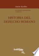 Historia del derecho romano