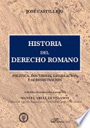 Historia del derecho romano