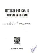 Historia del ensayo hispanoamericano
