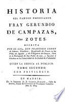 Historia del famoso predicador fray Gerundio de Campazas, alias Zotes