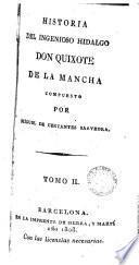Historia del ingenioso hidalgo Don Quixote de la Mancha, 2