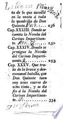 Historia del ingenioso hidalgo don Quixote de la Mancha: (352,[4] p.)