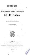 Historia del levantamiento, guerra y revolución de España