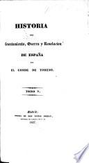 Historia del levantamiento, guerra y revolucion de España