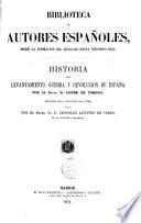 Historia del levantamiento, guerra y revolucion de Espana