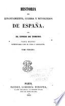 Historia del levantamiento, guerra y revolución de España