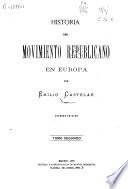 Historia del movimiento republicano en Europa
