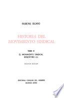 Historia del movimiento sindical