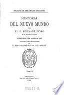 Historia del nuevo mundo