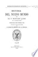 Historia del Nuevo mundo