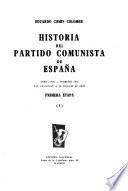 Historia del Partido Comunista de España