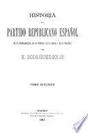 Historia del Partido republicano español. 2a col