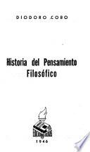 Historia del pensamiento filosófico