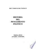 Historia del pensamiento político