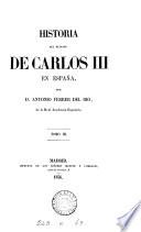 Historia del reinado de Carlos III en España