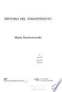 Historia del Tahuantinsuyu
