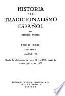 Historia del tradicionalismo español