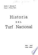 Historia del turf nacional, 1864-1945