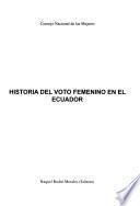 Historia del voto femenino en el Ecuador
