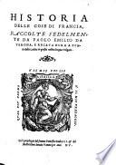 Historia delle cose die Francia (etc.)
