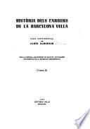 Història dels carrers de la Barcelona vella