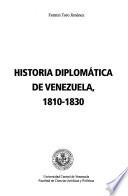 Historia diplomática de Venezuela: 1810-1830