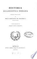 Historia eclesiástica indiana