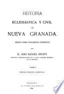 Historia eclesiástica y civil de Nueva Granada