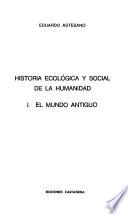 Historia ecológica y social de la humanidad