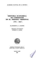 Historia económica de Corrientes en el período virreinal, 1776-1810