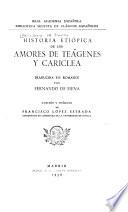 Historia etiópica de los amores de Teágenes y Cariclea