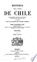 Historia física y política de Chile