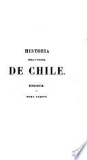 Historia fisica y politica de Chile segun documentos adquiridos en esta republica durante doce años de residencia en ella y publicada bajo los auspicios del supremo gobierno. Historia