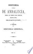 Historia general de Andalucía