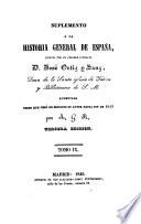 Historia general de España ... aumentada ... hasta fin de 1843 por A. G. R. Tercera edicion