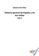 Historia general de España y de sus Indias