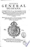 Historia general de Espanna