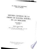 Historia general de la Orden de Nuestra Señora de las Mercedes