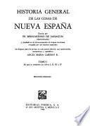 Historia general de las cosas de Nueva Espana