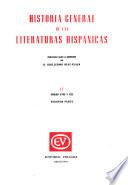 Historia general de las literaturas hispánicas: Siglos XVIII y XIX. 2 v